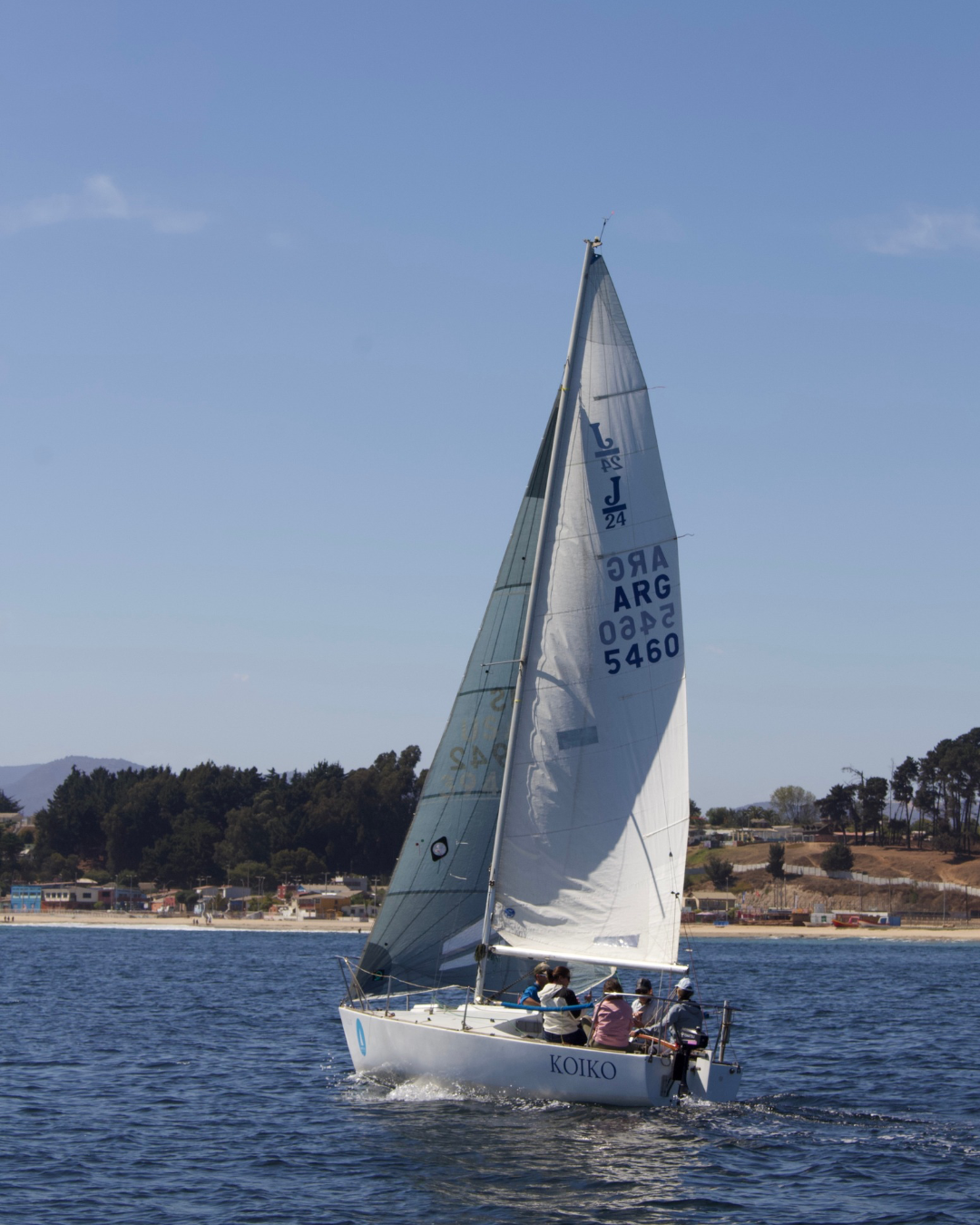 Sesión de entrenamiento en J/24